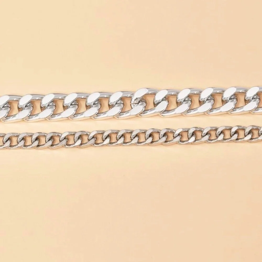 2pc Chain Bracelet Bundle